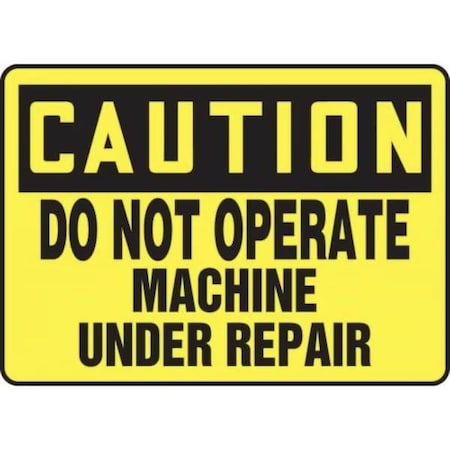 Accuform OSHA CAUTION SAFETY SIGN HOT SURFACE MEQM600XL